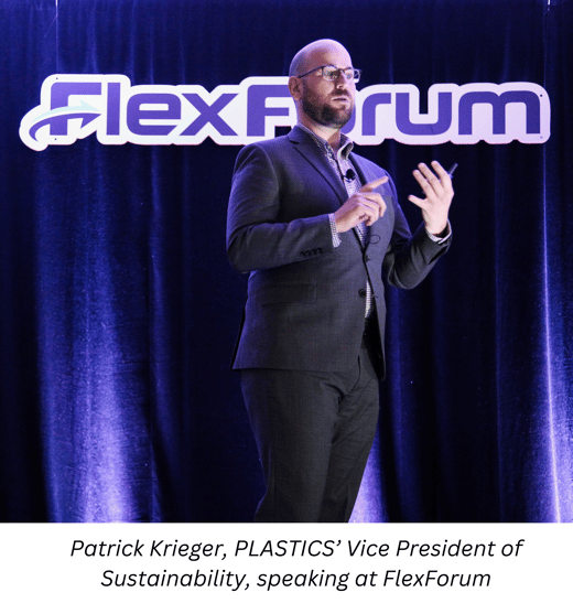 Patrick Krieger with ca FlexForum caption
